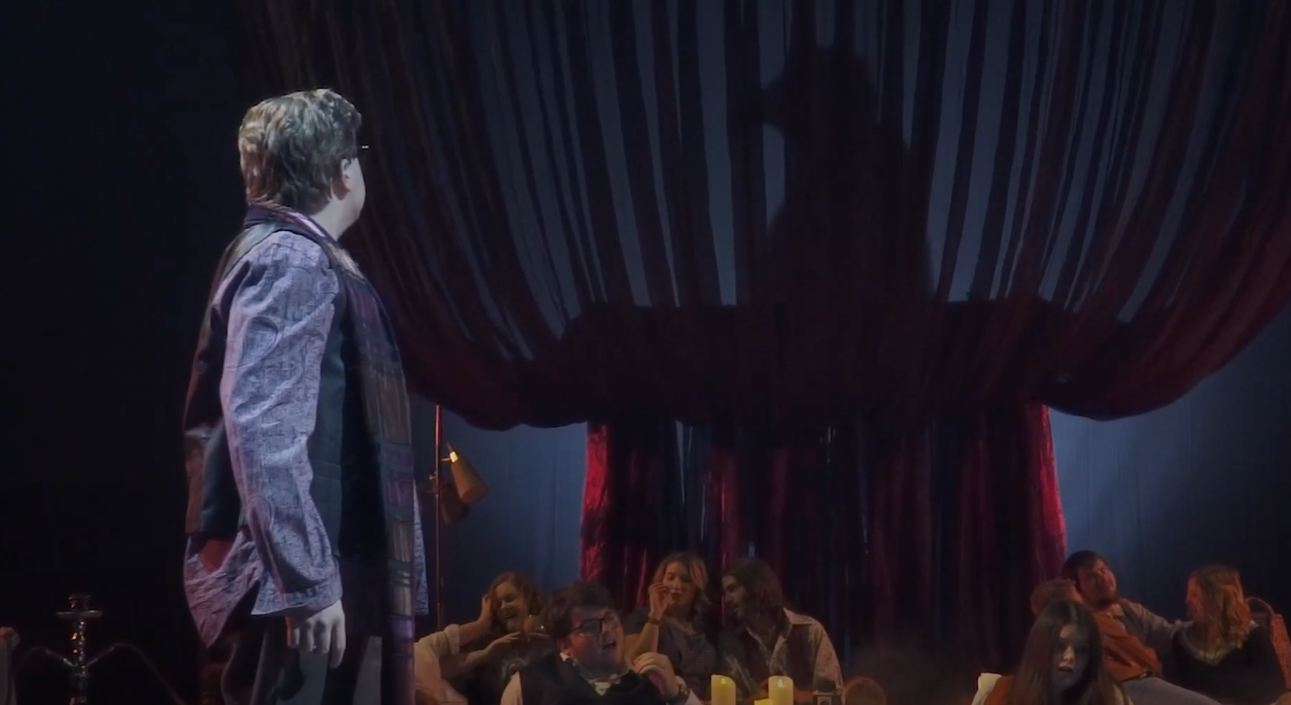 Moloch Peaking through a curtain 